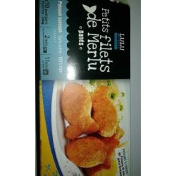 Lulu Le Merlu Petits Filets Panes 250G