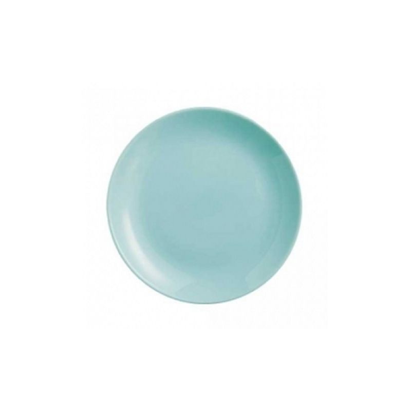 Luminarc Assiette Plate Verre Diwali Turquoise 19 Cm