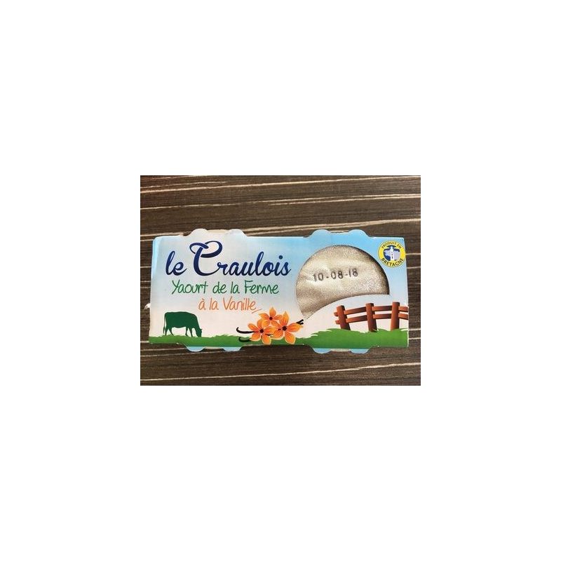 Craulois Yaourt Vanillex2 250G