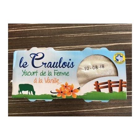 Craulois Yaourt Vanillex2 250G