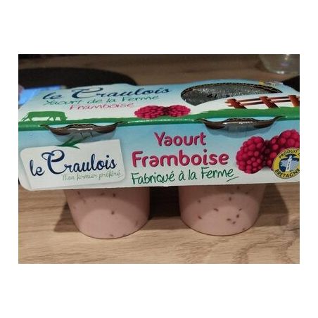 Craulois Yaour Framboisx2 250G