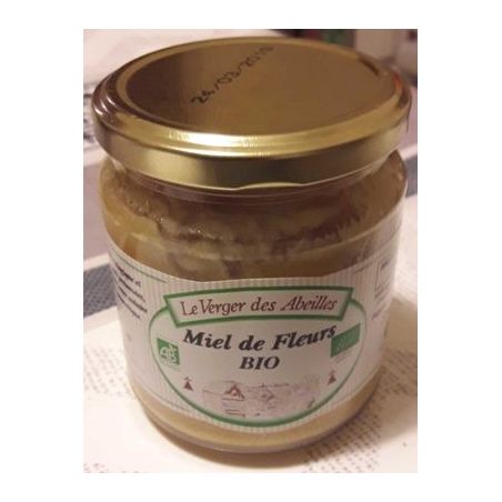 Le Verger Des Abeilles Verg.Ab.Miel Fleurs Bio 350 Gr