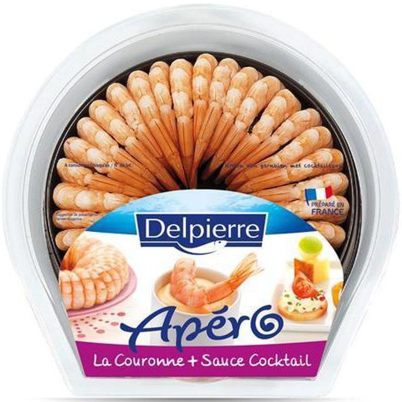 Delpierre Couronn Crevett Sce Cockt 130G