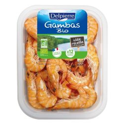 Delpierre Gambas Bio 40/60 300Gr