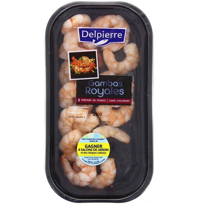 Delpierre Gambas Royale 200Gr