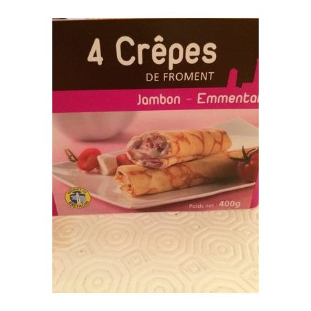 Jarnoux Creperie Jarn.Crepe Jbon Emmental4X100G