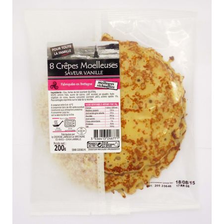 Jarnoux Creperie B.Jarnou 8 Crep.Vanil.Moel200G
