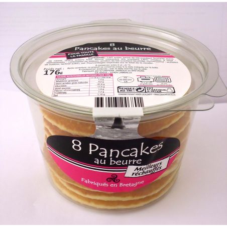 Jarnoux Creperie B.Jarnoux 8 Pancakes P.B 176 G