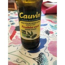Cauvin 25Cl Huile Olive Vierge Fruitee Bio