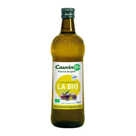 Cauvin H.Olive Vierge Bio 75Cl