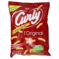 Vico Biscuits Apéritifs Cacahuète Curly : Le Paquet De 60 G