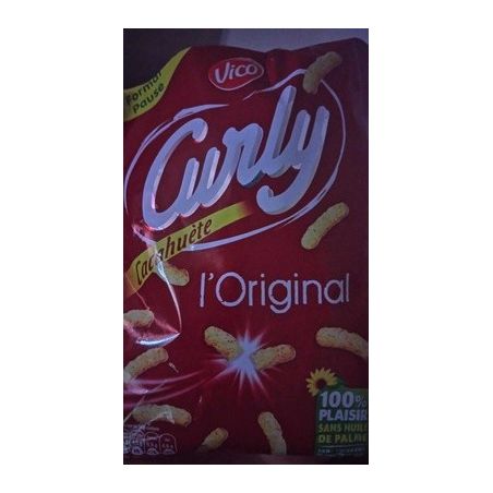 Vico Biscuits Apéritifs Cacahuète Curly : Le Paquet De 35 G
