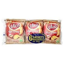 Vico Chips A L Ancienne Sel Fin 6X25G