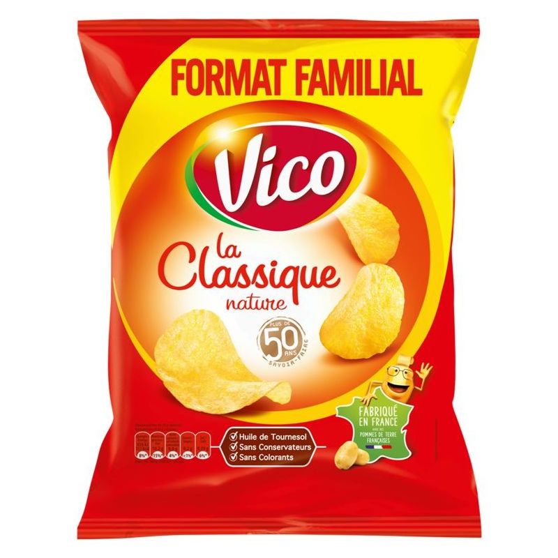 Vico Chips Classique Salee 270G