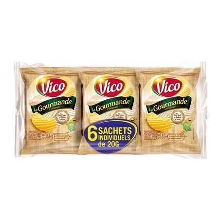 Vico Chips La Gourmande6X20G