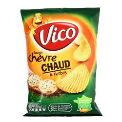 Vico Chips Gril Chevr Herb 120G