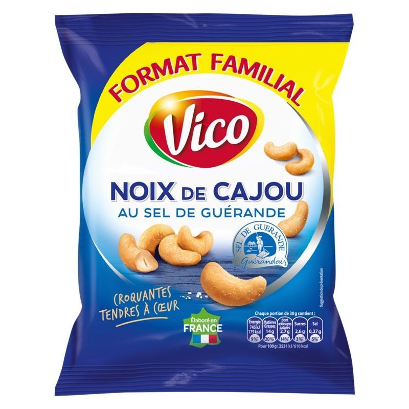 Vico Nx Cajou Sel Guerand 170G