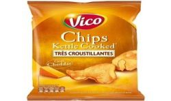 Vico Kettle Cooked Cheddar 120G