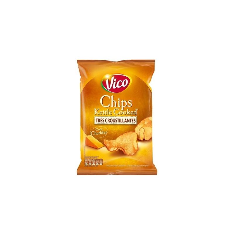 Vico Kettle Cooked Cheddar 120G