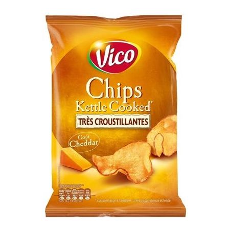 Vico Kettle Cooked Cheddar 120G