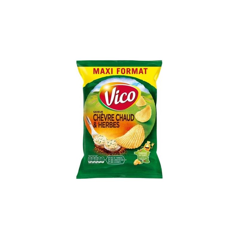 Vico 360G Chips Chevre Chaud Herbes