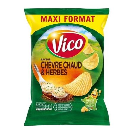 Vico 360G Chips Chevre Chaud Herbes