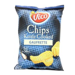 Vico Kettle Cooked Gaufrette 120G
