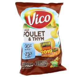 Vico Chips Poul/Thym Alleg120G