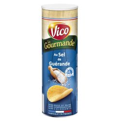Vico Chips La Gourmande Sel De Guérande : Le Tube 170G