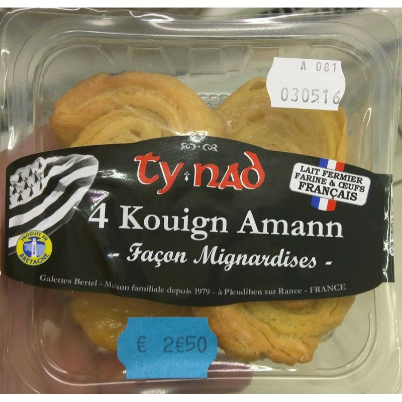 Tynad Mini Kouign Amann4X25 Gr