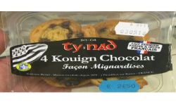 Tynad Tyn.Mini Kouign Aman.Choc4X25G