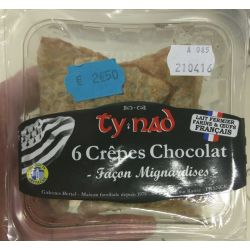 Tynad Crepes Chocolats 6X25 Gr