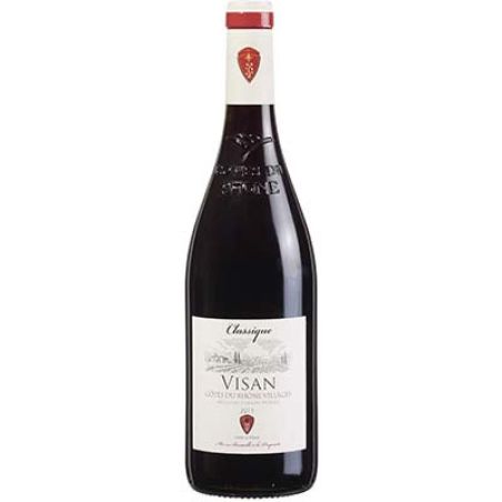Cave De Visan Côte Du Rhône Village 2014 La Bouteille 75 Cl
