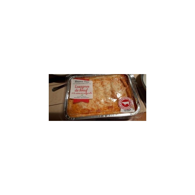 Midi Tielles 900G Lasagnes Boeuf R.Limousin