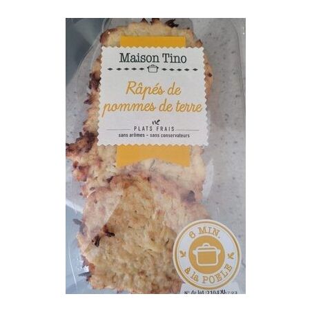 Midi Tielles Fe Rapes Pomme De Terrex4 440G