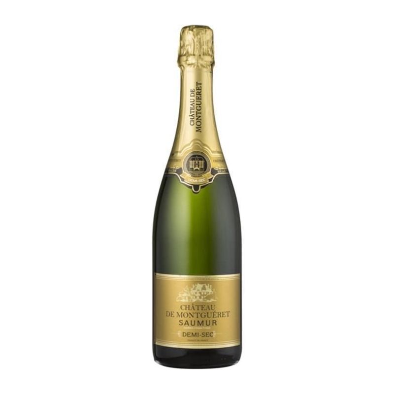 Château De Montgueret Saumur Mousseux - Blanc Demi Sec 75Cl Aop 12°