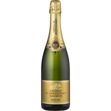 Château De Montgueret Saumur Mousseux - Blanc Demi Sec 75Cl Aop 12°