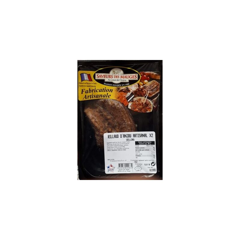 Saveurs Des Mauges Fe Rillaud Anjour X 2 Vpf 220G