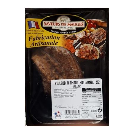 Saveurs Des Mauges Fe Rillaud Anjour X 2 Vpf 220G