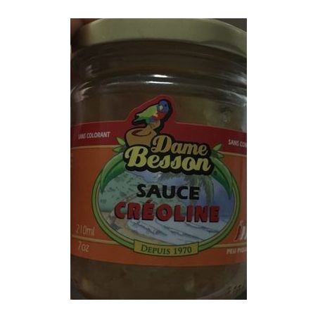Dame Besson Sauce Creoline 210Ml