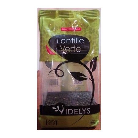 Asseman-Deprez 500G Lentille Verte Videlys