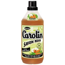 Carolin Savon Noir Amande 1L