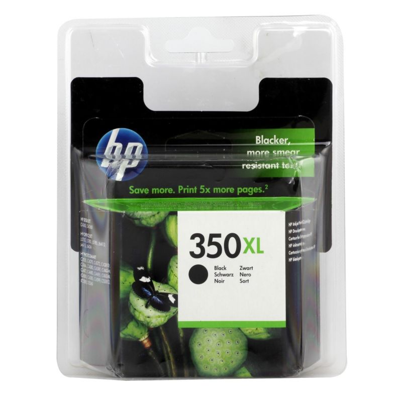 Hewlett Packard Cartouche D'Encre Noire N°350Xl
