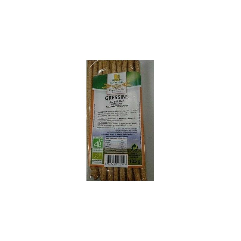 Naturaline 125G Gressins Ble Sesam Natura