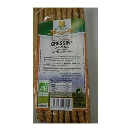Naturaline 125G Gressins Ble Sesam Natura