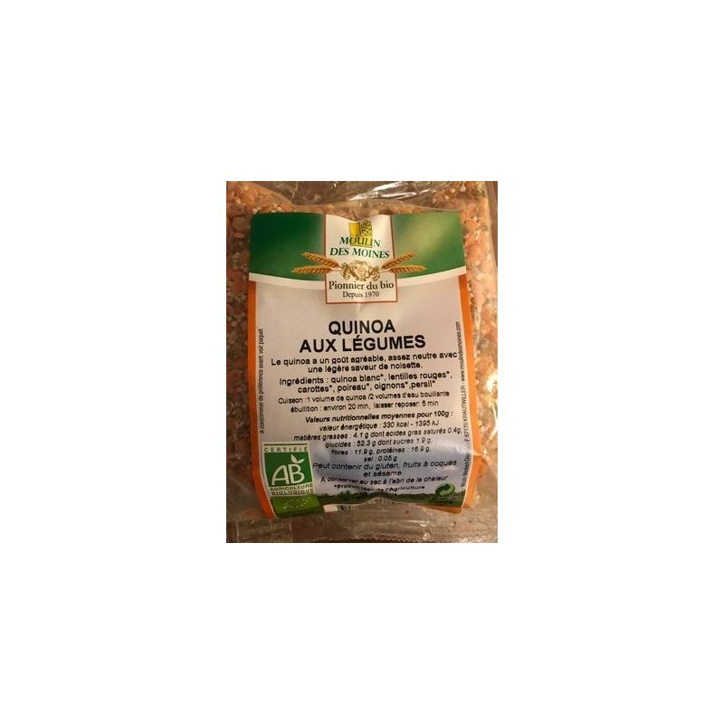 Naturaline 250G Quinoa Aux Legumes Bio