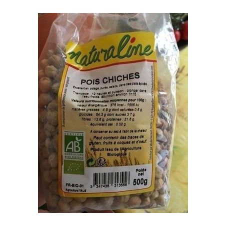 Naturaline Pois Chiches 500G