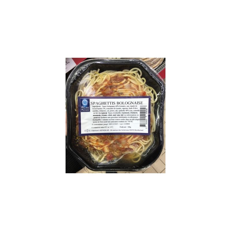 1Er Prix 350G Spaghetti Bolo