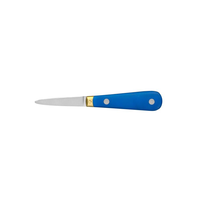 Fischer Bargoin Couteau A Huitre Lancette Bleu