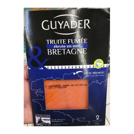 Guyader Truite Fume Bret.2 Tranches60G